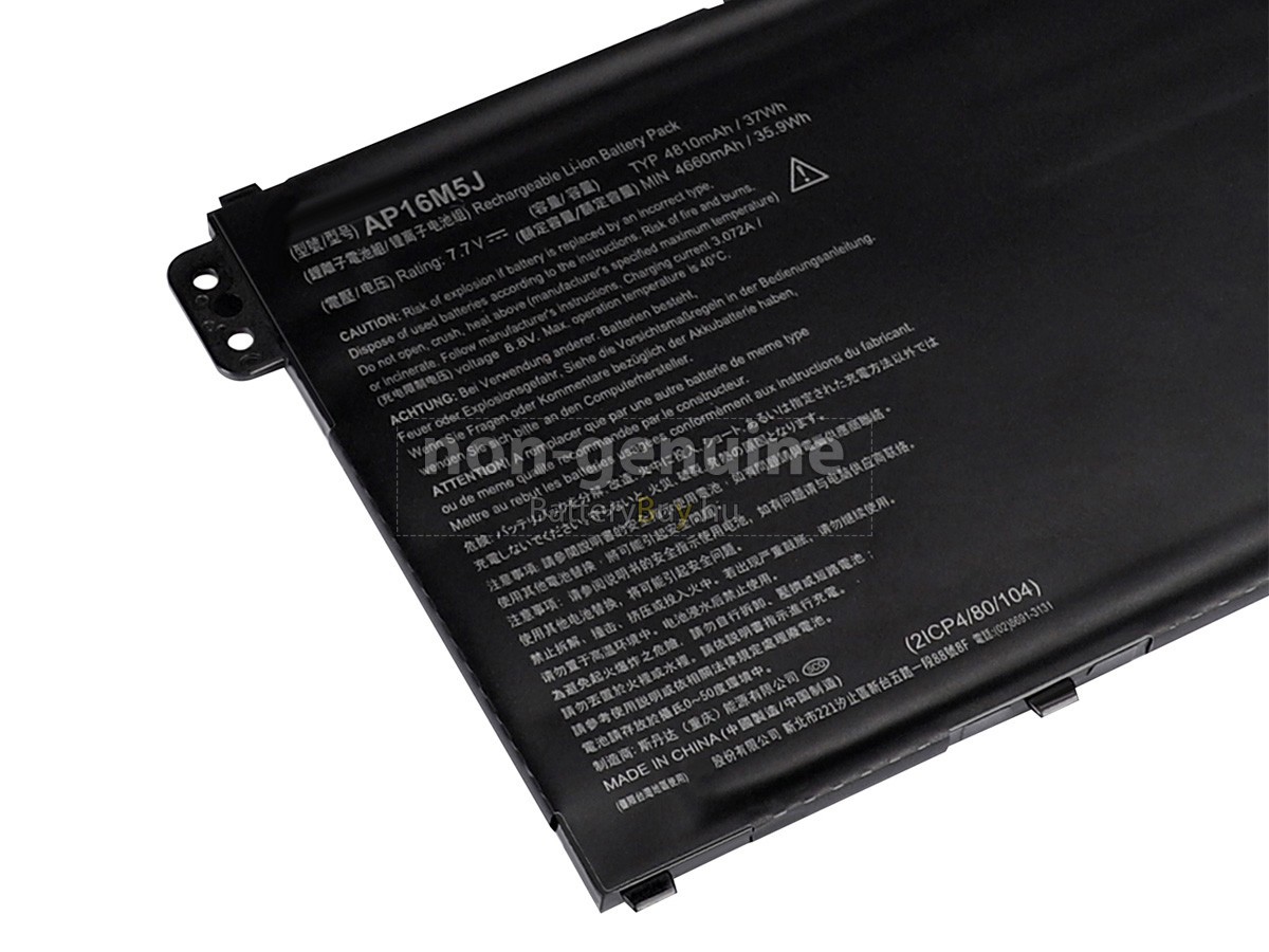Acer AP16M5J helyettesítő akkumulátor