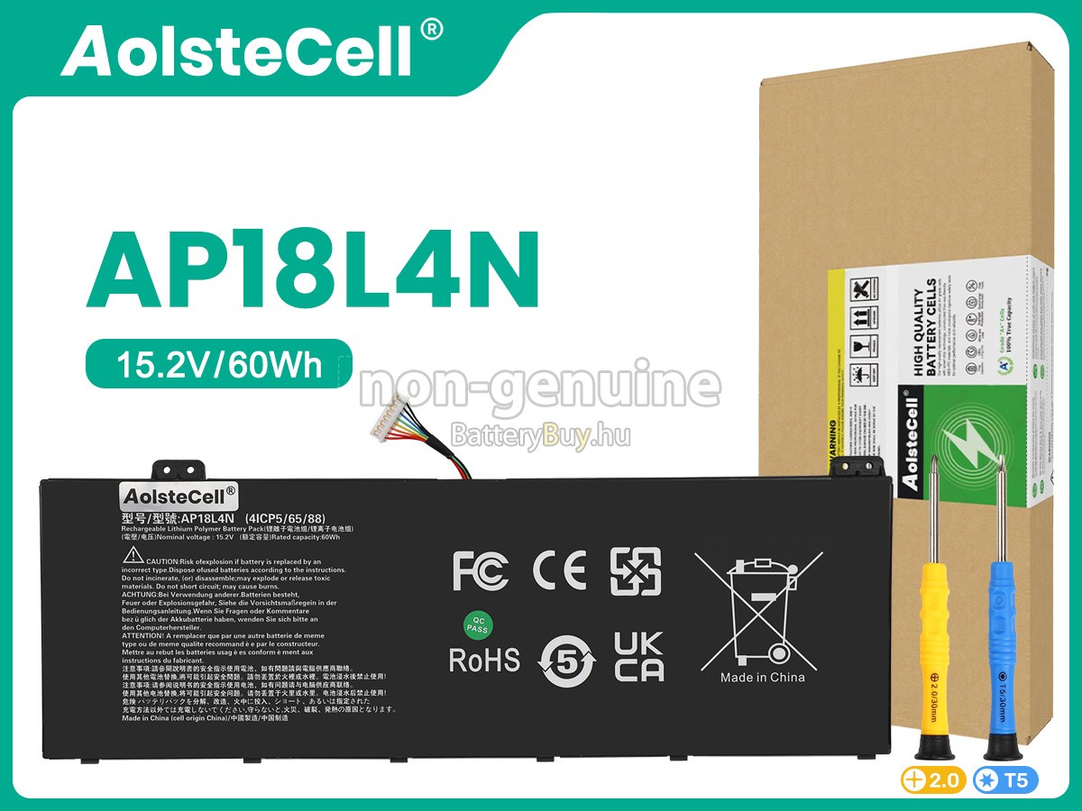 Acer TMP614-51-72ZD helyettesítő akkumulátor