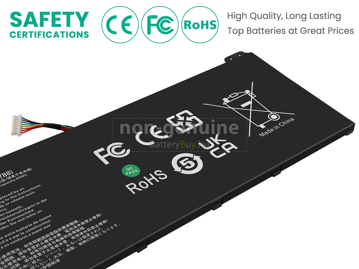 Acer TMP614-51-72ZD helyettesítő akkumulátor