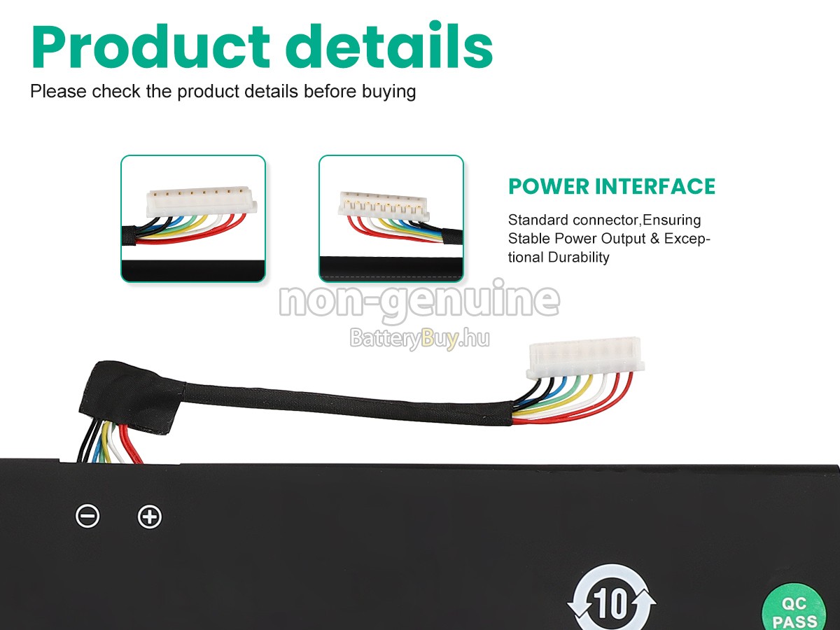 Acer Aspire GO 15 AG15-51P-72VF helyettesítő akkumulátor