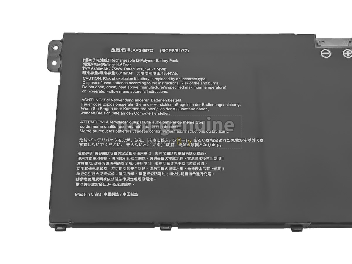 Acer SWIFT GO 14 AI SFG14-01 helyettesítő akkumulátor