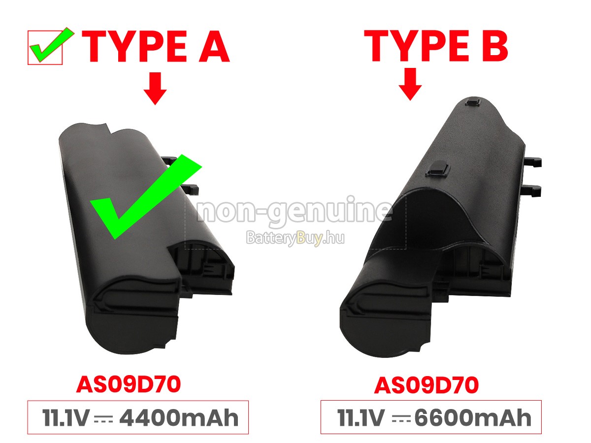 Acer AS09D70 helyettesítő akkumulátor