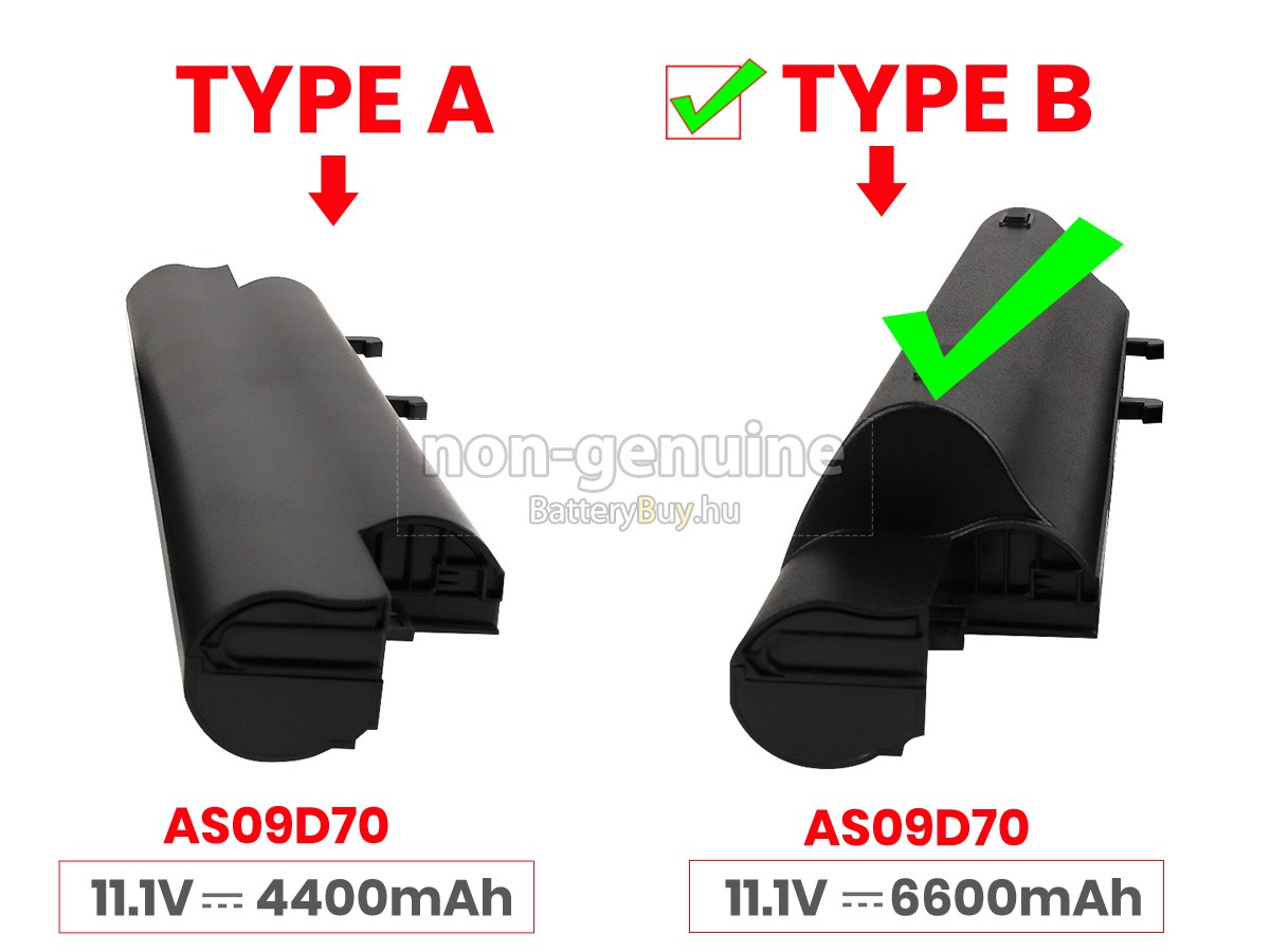 Acer AS09D70 helyettesítő akkumulátor