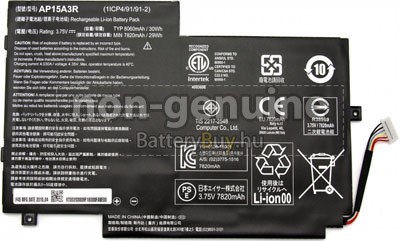 30Wh Acer Aspire SWITCH 10E SW3-013 akkumulátor