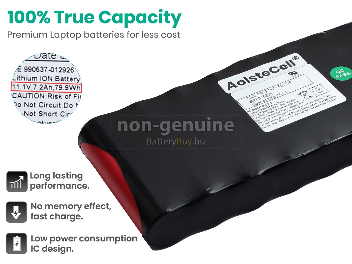 Aeroflex 3500 helyettesítő akkumulátor