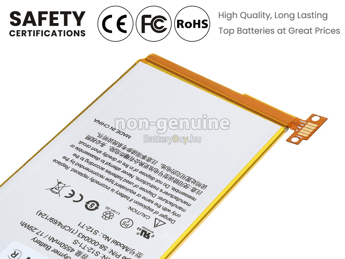 Amazon KINDLE HDX 7.0 helyettesítő akkumulátor