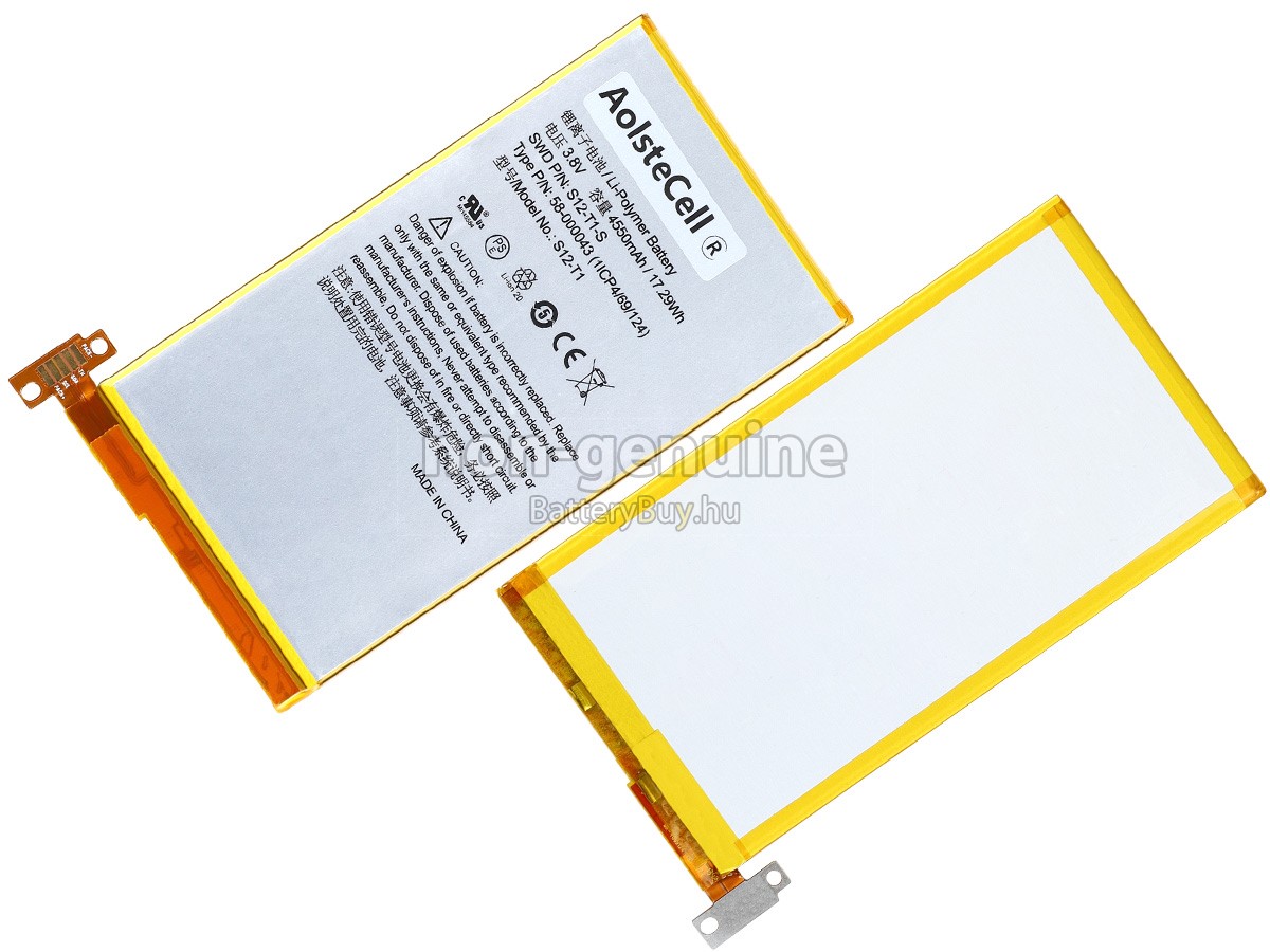 Amazon KINDLE HDX 7.0 helyettesítő akkumulátor