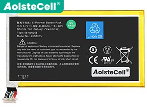 Amazon 58-000055(1ICP4/82/138) akkumulátor