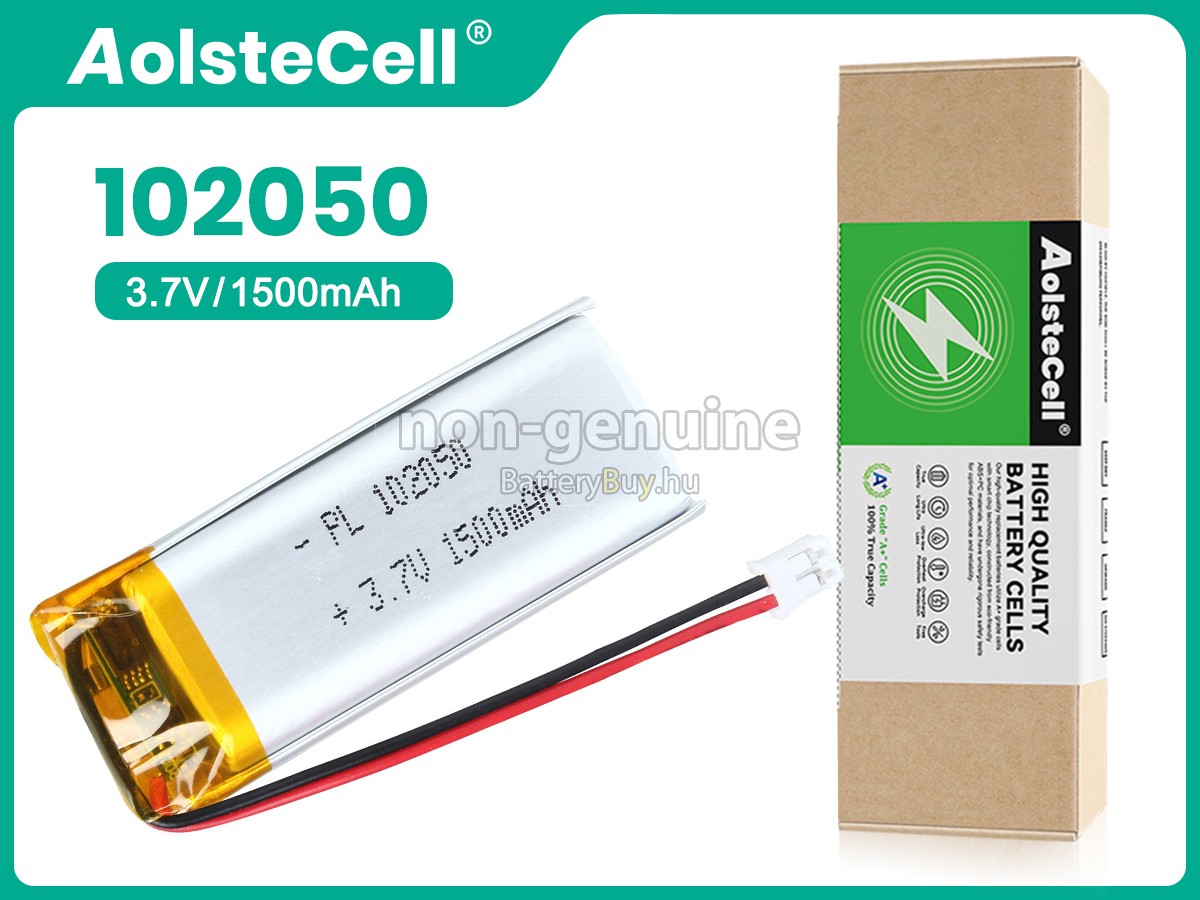 AolsteCell 102050 helyettesítő akkumulátor