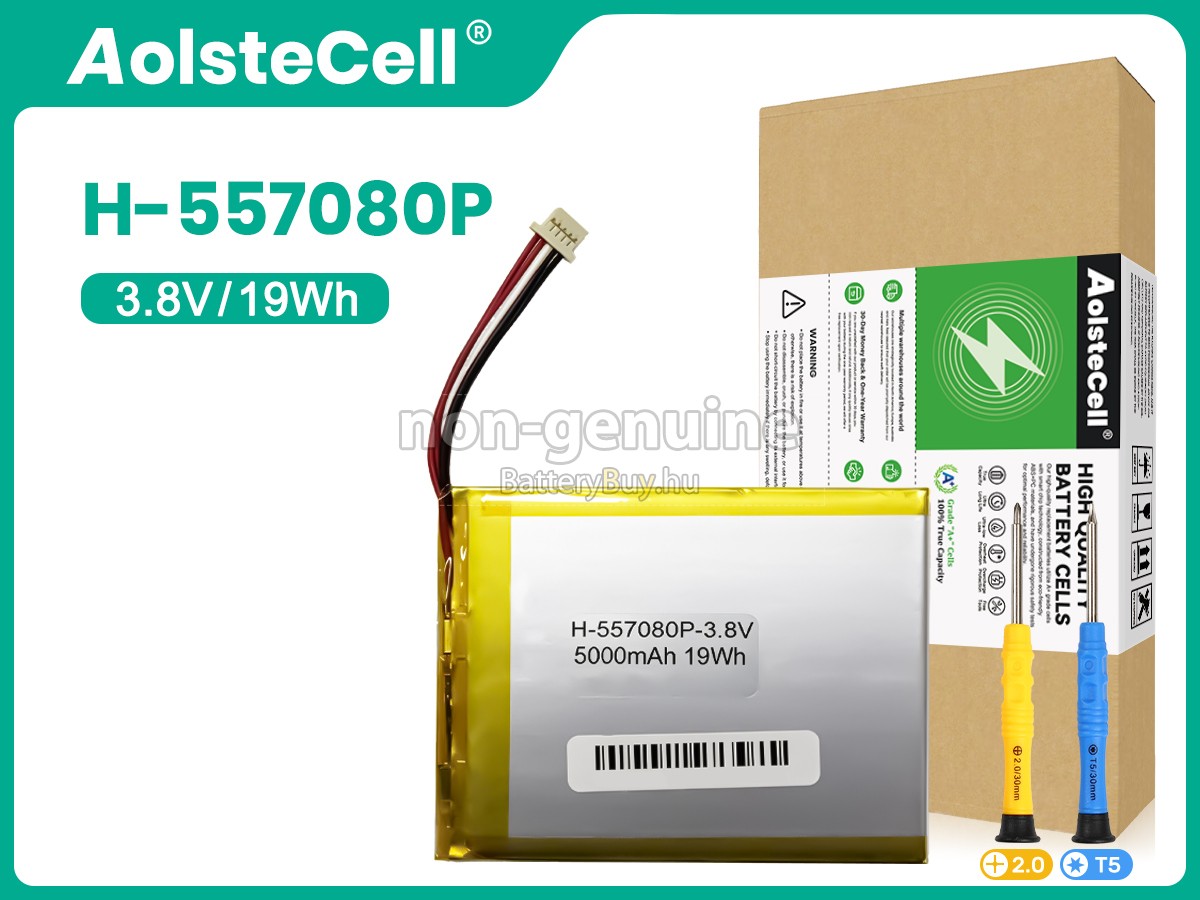AolsteCell H-557080P helyettesítő akkumulátor