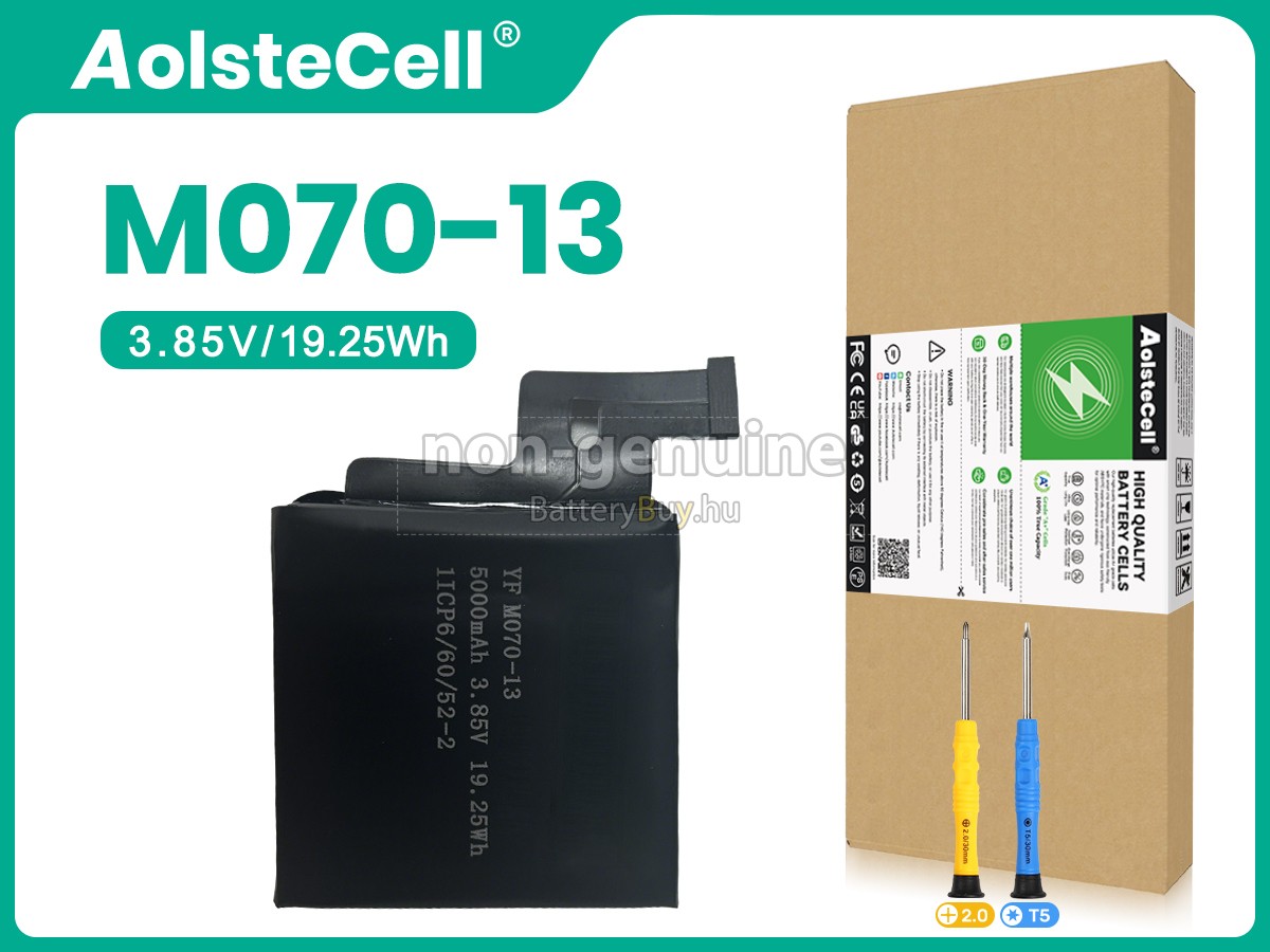 AolsteCell M070-13 helyettesítő akkumulátor