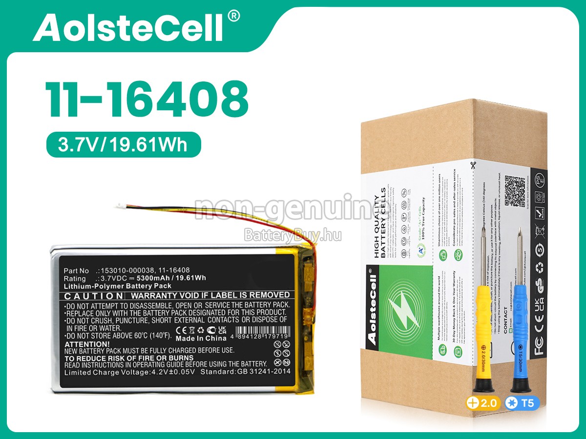 Appareo STRATUS 2 helyettesítő akkumulátor