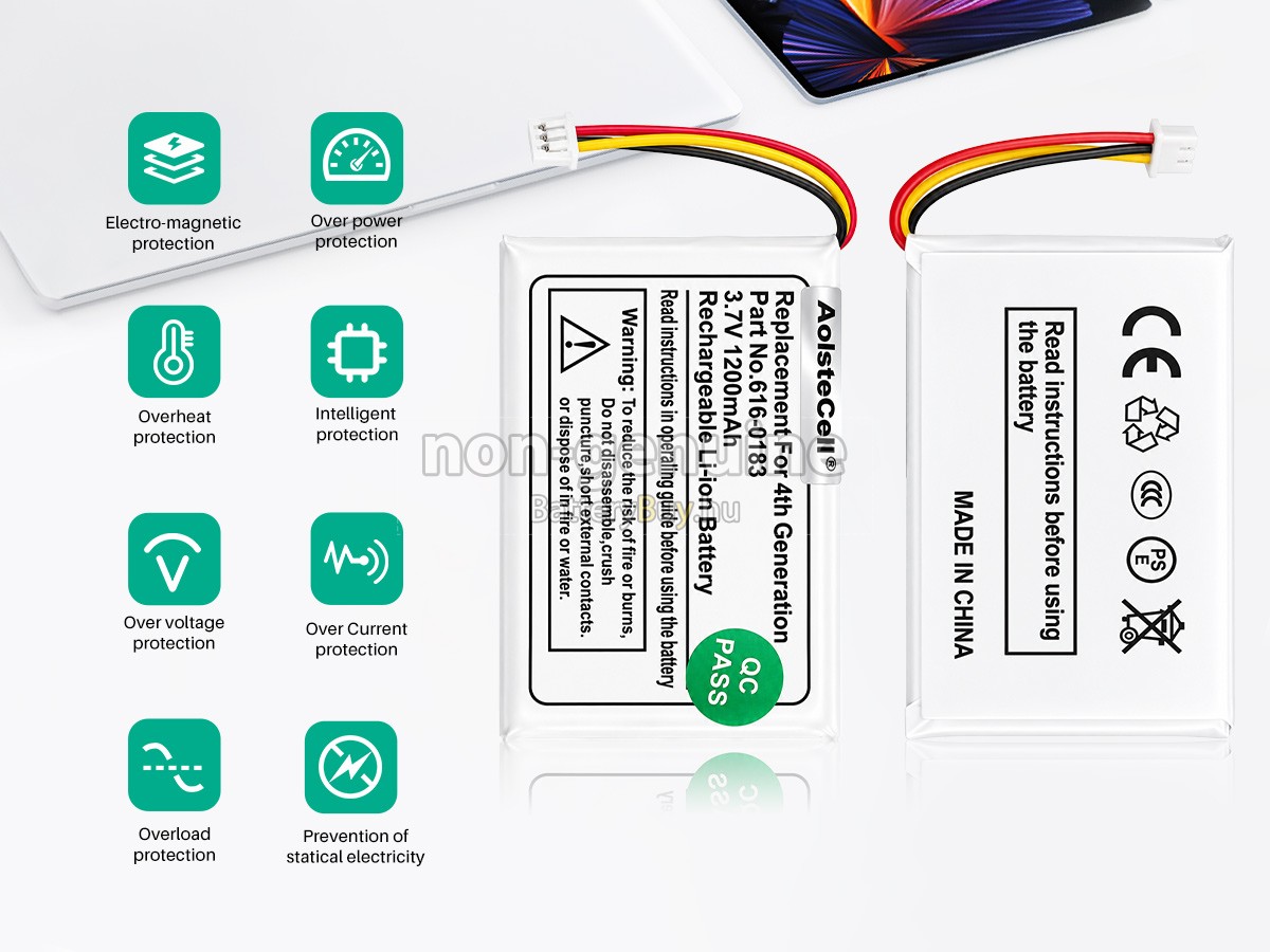 Apple 616-0183 helyettesítő akkumulátor