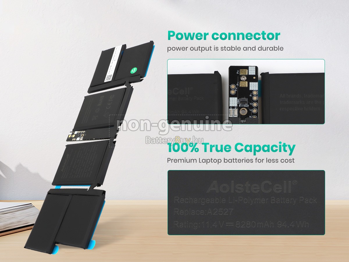 Apple MacBook Pro 16-inch M1 Pro 2021 MK1E3LL/A helyettesítő akkumulátor