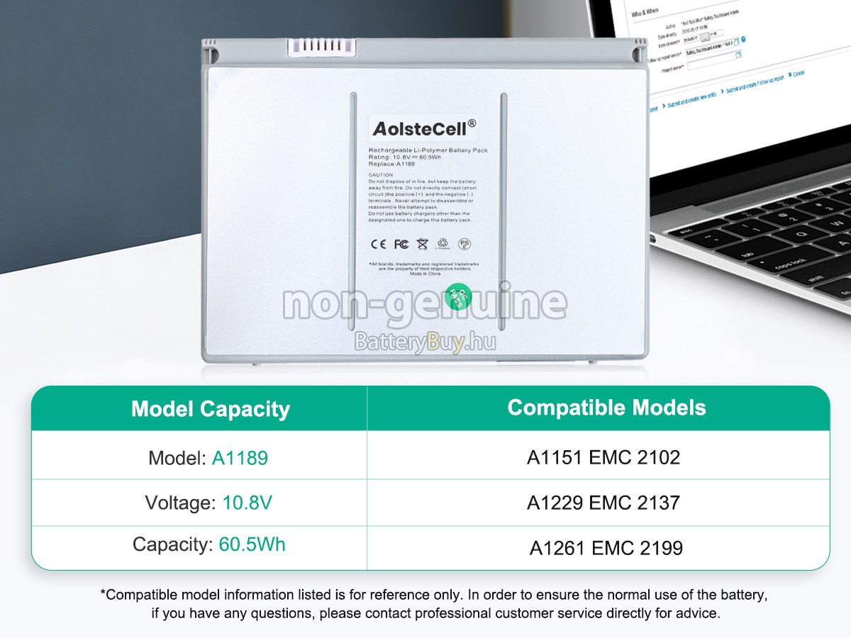 Apple MA458LL/A helyettesítő akkumulátor