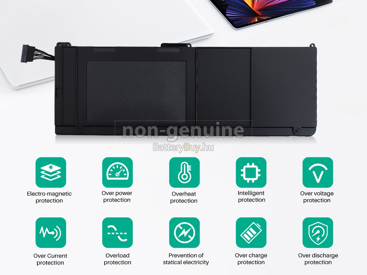 Apple MacBook Pro Core I7 2.8GHZ 17 inch A1297(EMC 2352*) helyettesítő akkumulátor