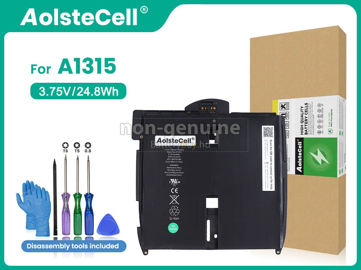 Apple MC496LL/A helyettesítő akkumulátor