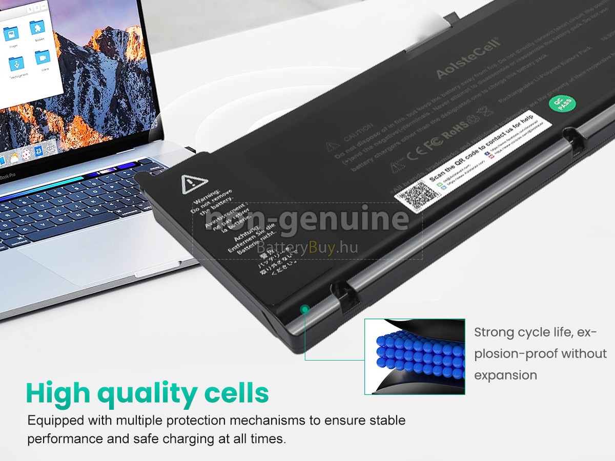 Apple MacBook Pro 15 inch MB986ZP/A helyettesítő akkumulátor
