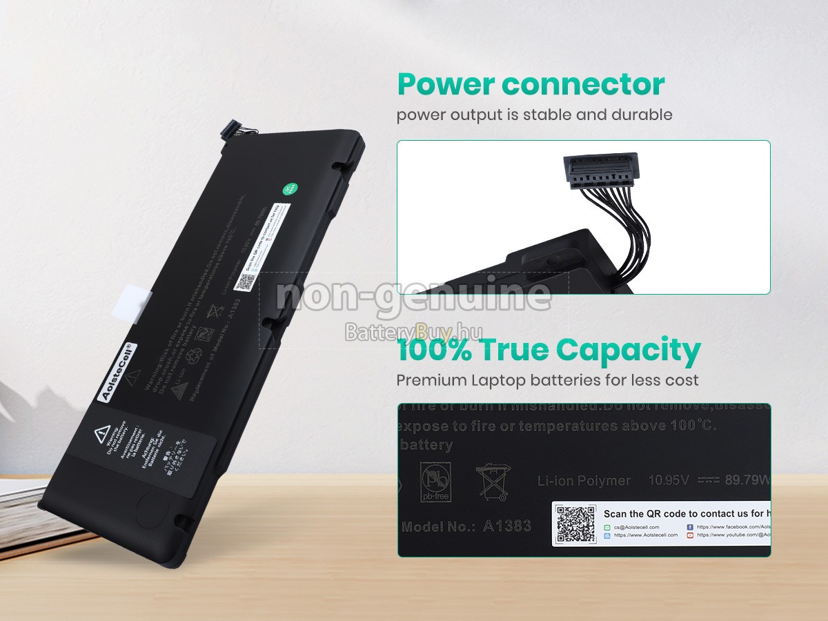 Apple MC725LL/A helyettesítő akkumulátor