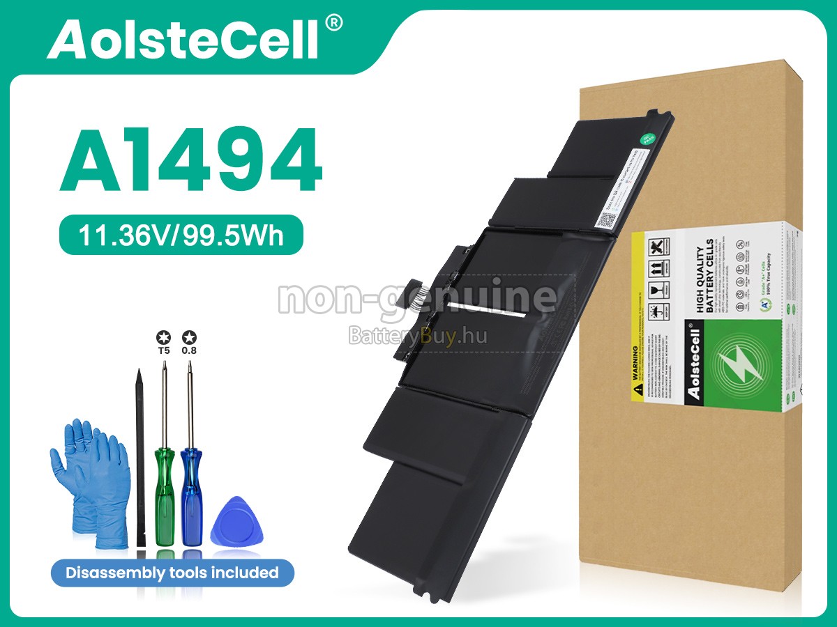 Apple MacBook Pro 15.4 inch Retina MGXA2LL/A helyettesítő akkumulátor