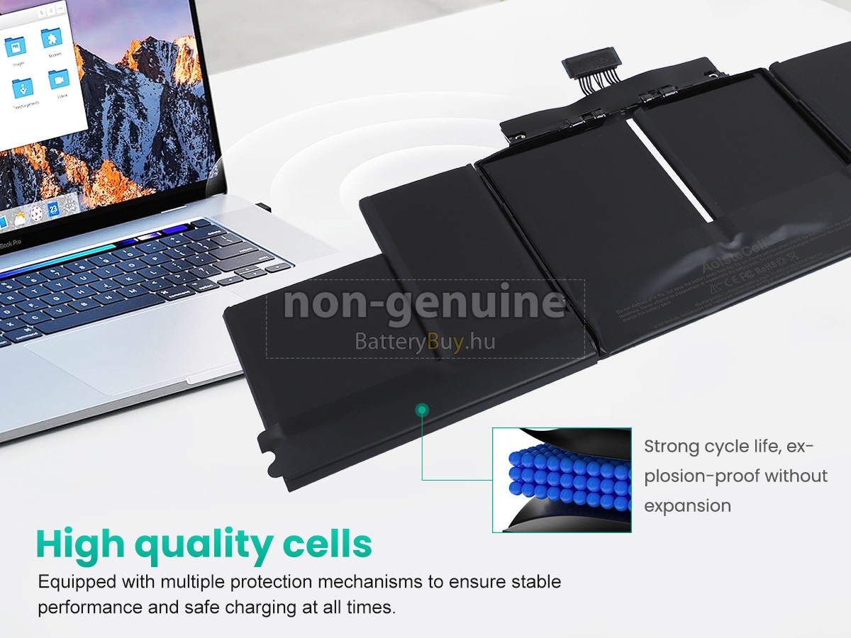 Apple MacBook Pro 15.4 inch Retina MGXA2LL/A helyettesítő akkumulátor