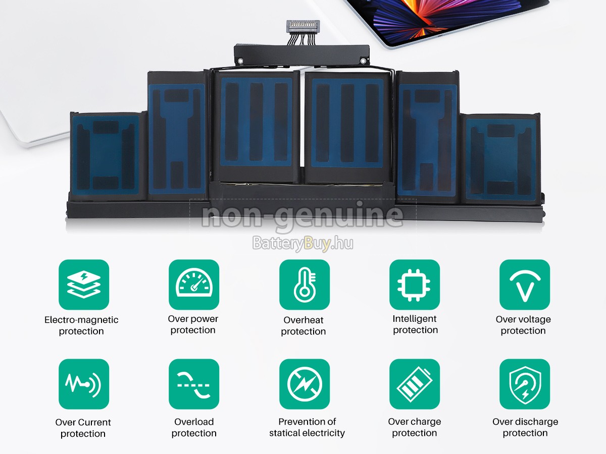 Apple MacBook Pro 15.4 inch Retina MGXA2LL/A helyettesítő akkumulátor