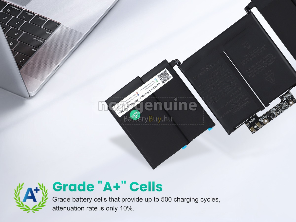 Apple MacBook Pro 13 inch TOUCH BAR A1989(EMC 3358) helyettesítő akkumulátor