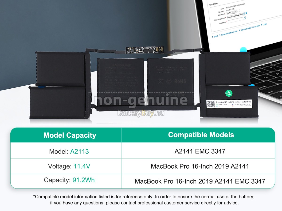 Apple 616-00533 helyettesítő akkumulátor