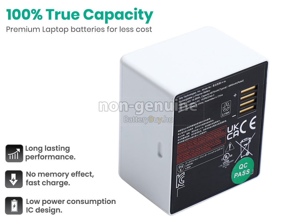 Arlo ULTRA 2 helyettesítő akkumulátor