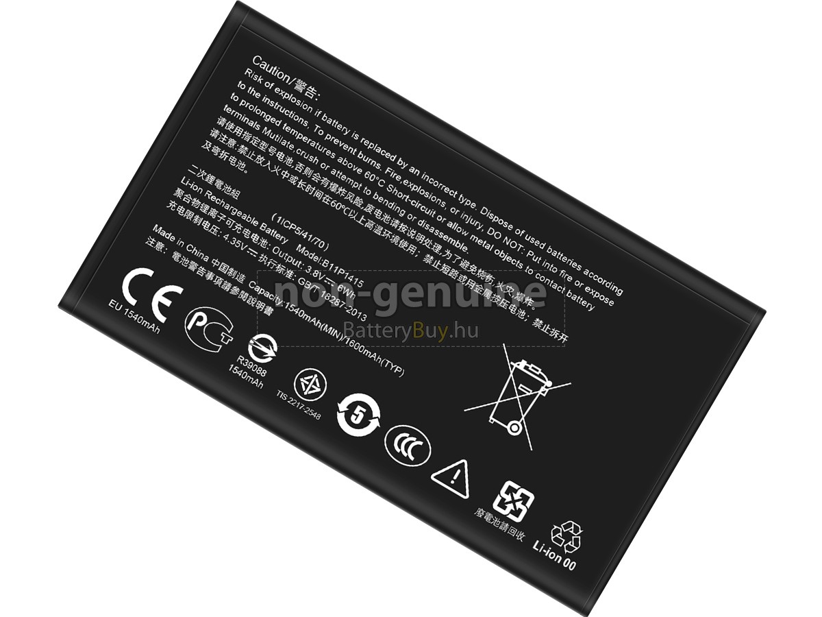 Asus ZC451TG helyettesítő akkumulátor