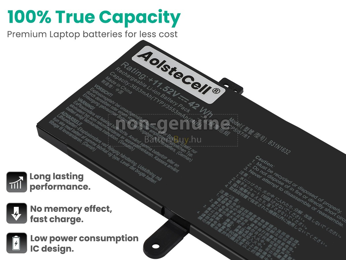 Asus VivoBook X405UQ helyettesítő akkumulátor