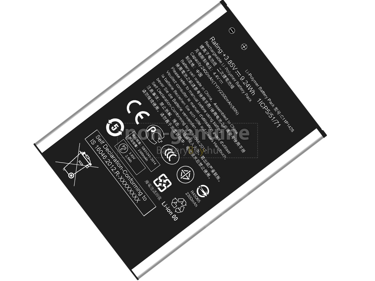 Asus ZE550KL helyettesítő akkumulátor