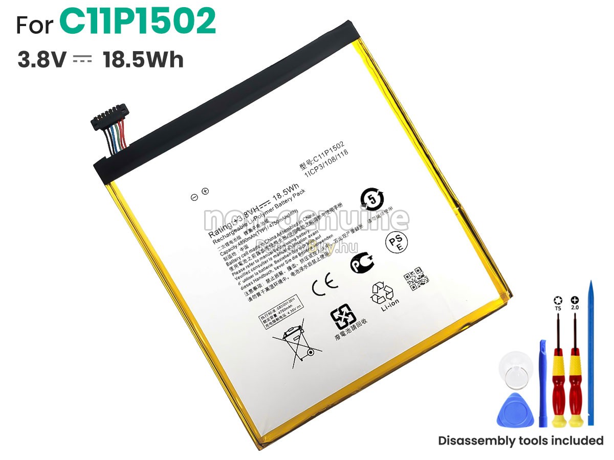 Asus ZENPad 10 helyettesítő akkumulátor