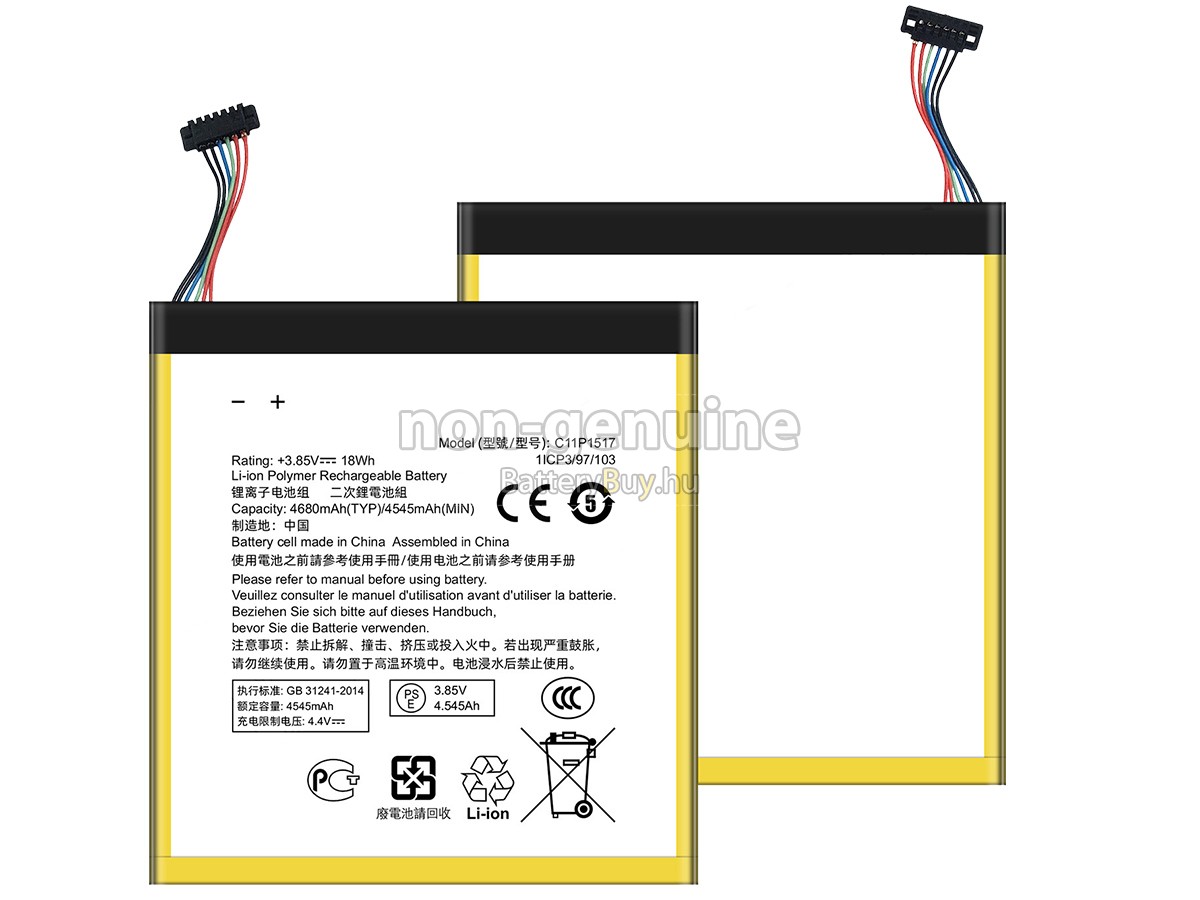 Asus ZENPad 10.1 helyettesítő akkumulátor