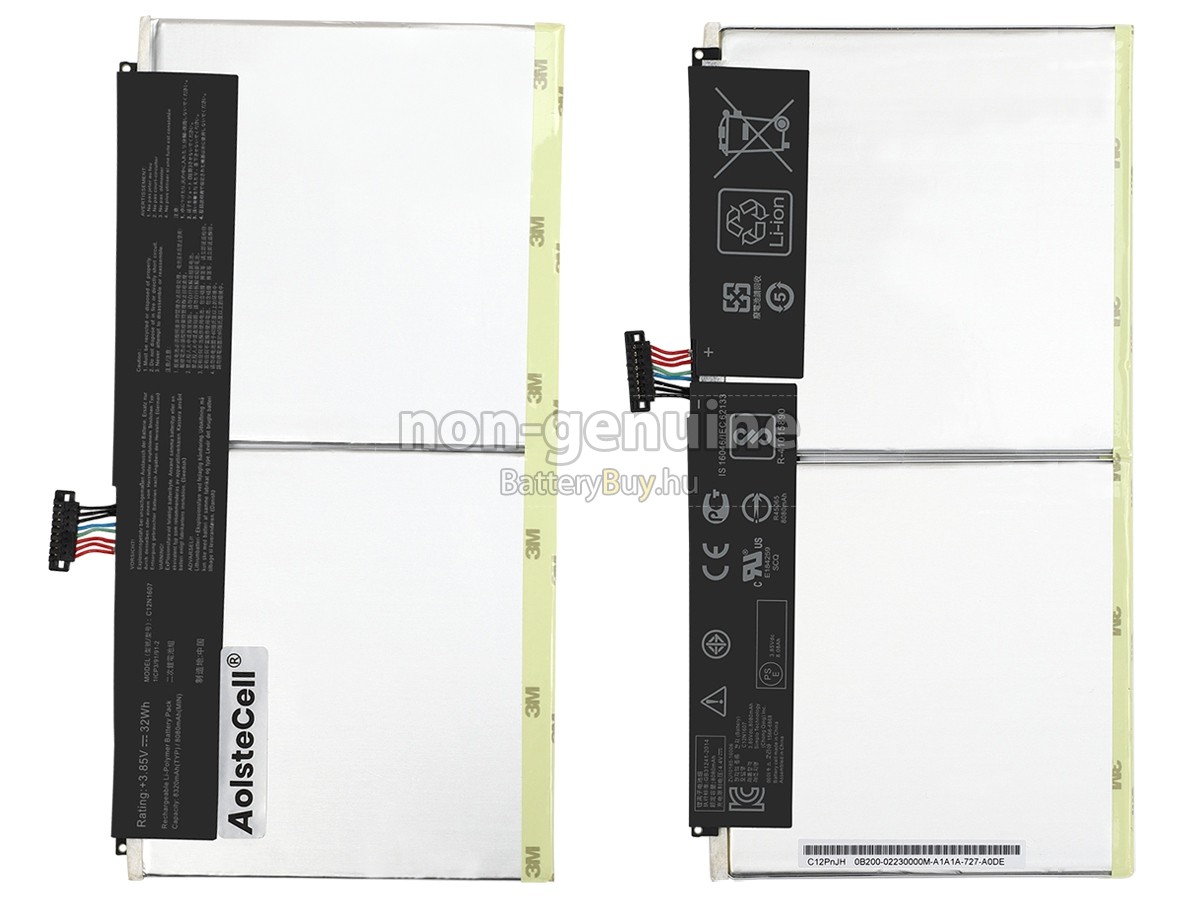 Asus Transformer MINI T102HA-GR036R helyettesítő akkumulátor