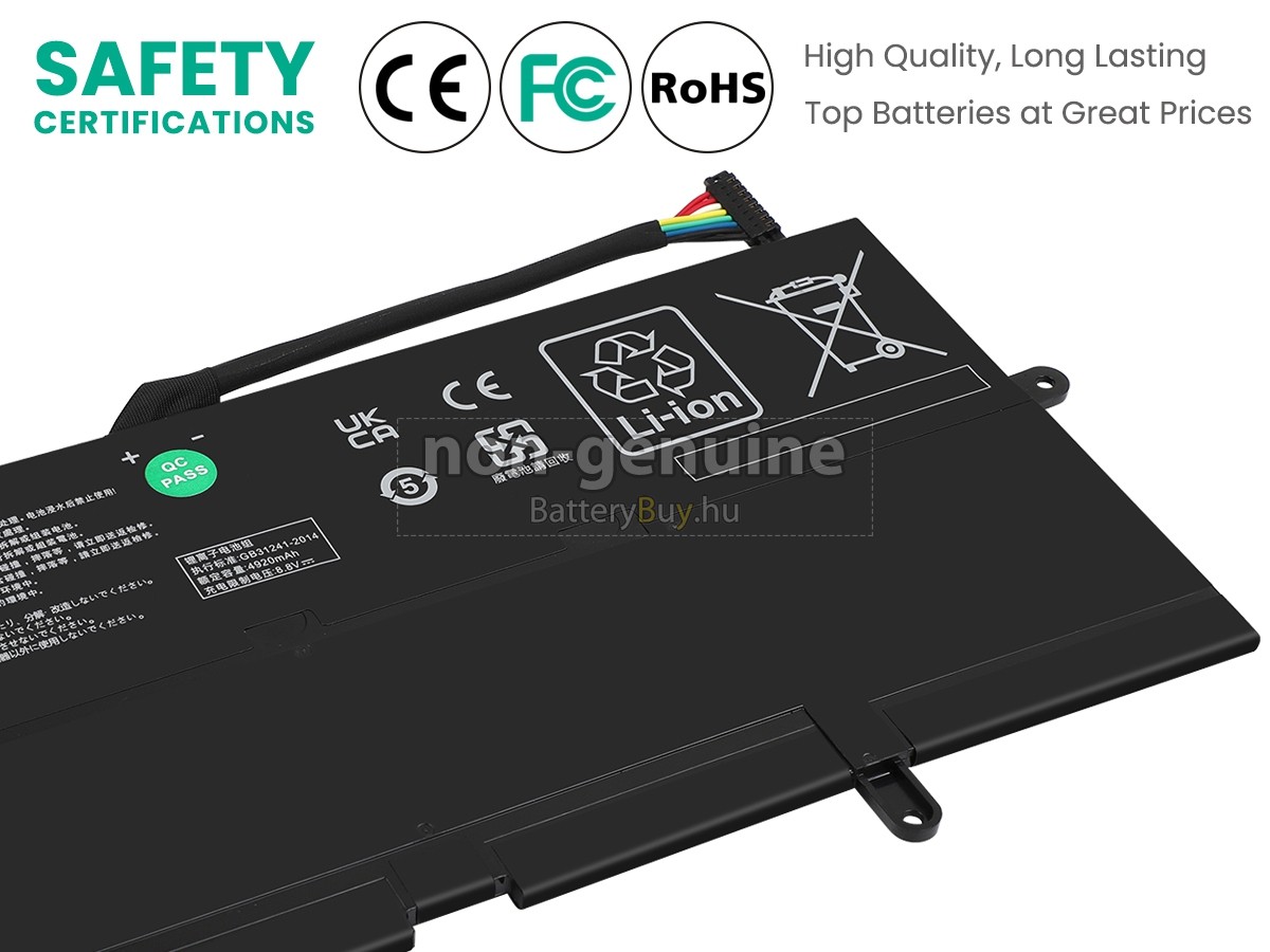 Asus C21N1613 helyettesítő akkumulátor