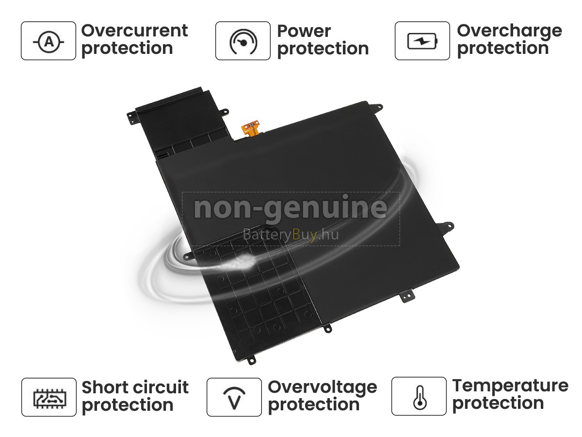 Asus ZenBook Flip S UX370UA-78DHDA helyettesítő akkumulátor