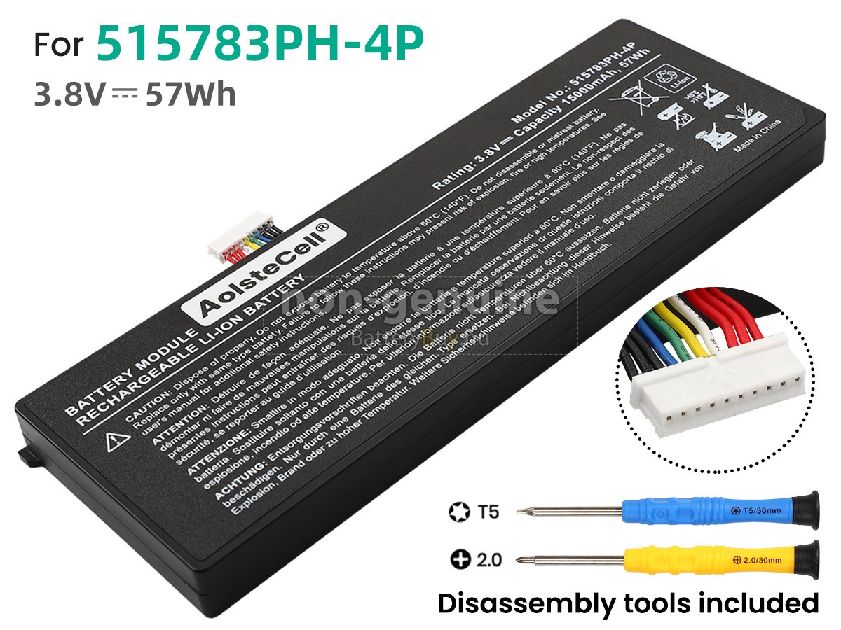 AUTEL 515783PH-4P helyettesítő akkumulátor