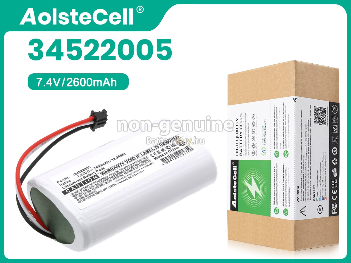 B Braun 33170034 helyettesítő akkumulátor