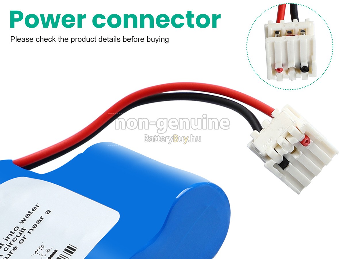 B Braun MB1120 helyettesítő akkumulátor