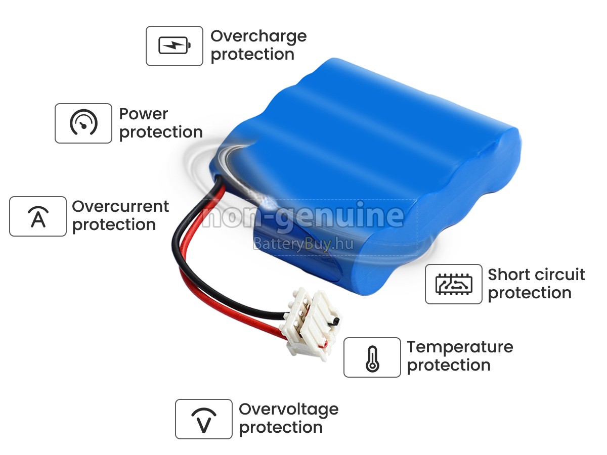 B Braun MB1120 helyettesítő akkumulátor