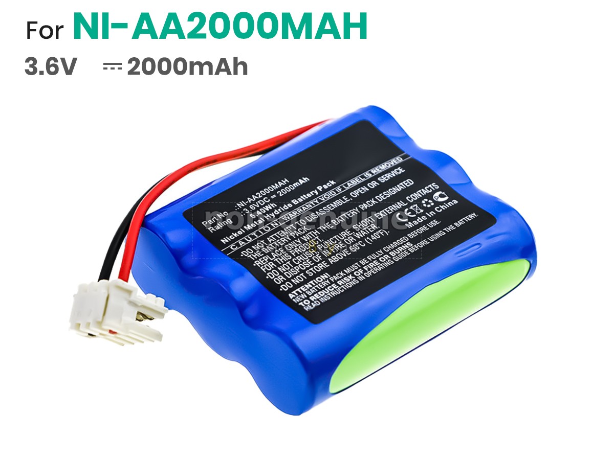 B Braun NI-AA2000MAH helyettesítő akkumulátor