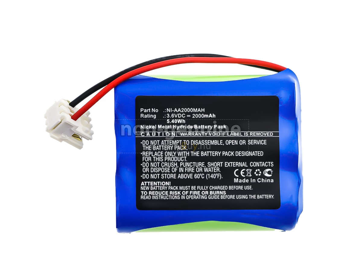 B Braun NI-AA2000MAH helyettesítő akkumulátor