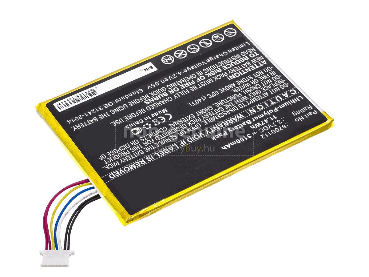 Bang Olufsen 8700112 helyettesítő akkumulátor