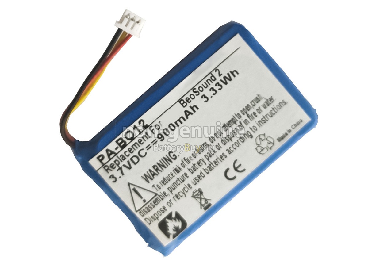 Bang Olufsen BEOSOUND 2 helyettesítő akkumulátor