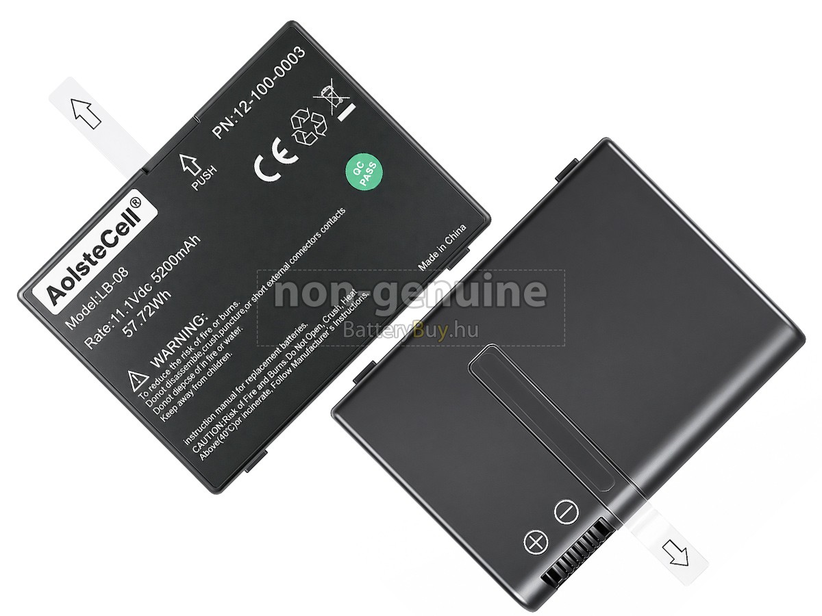Biolight E70 helyettesítő akkumulátor