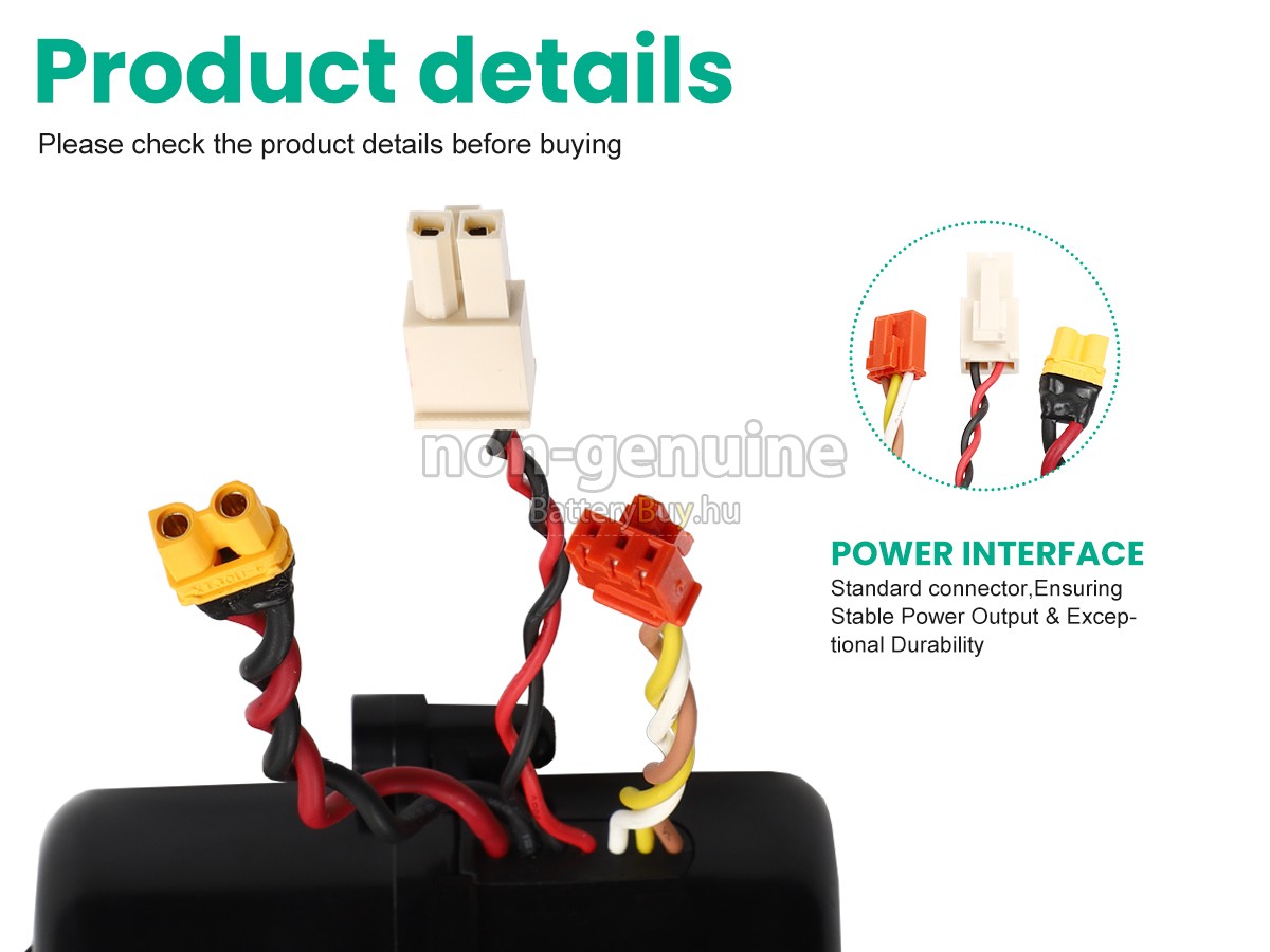 Bissell 1625227 S30Q helyettesítő akkumulátor