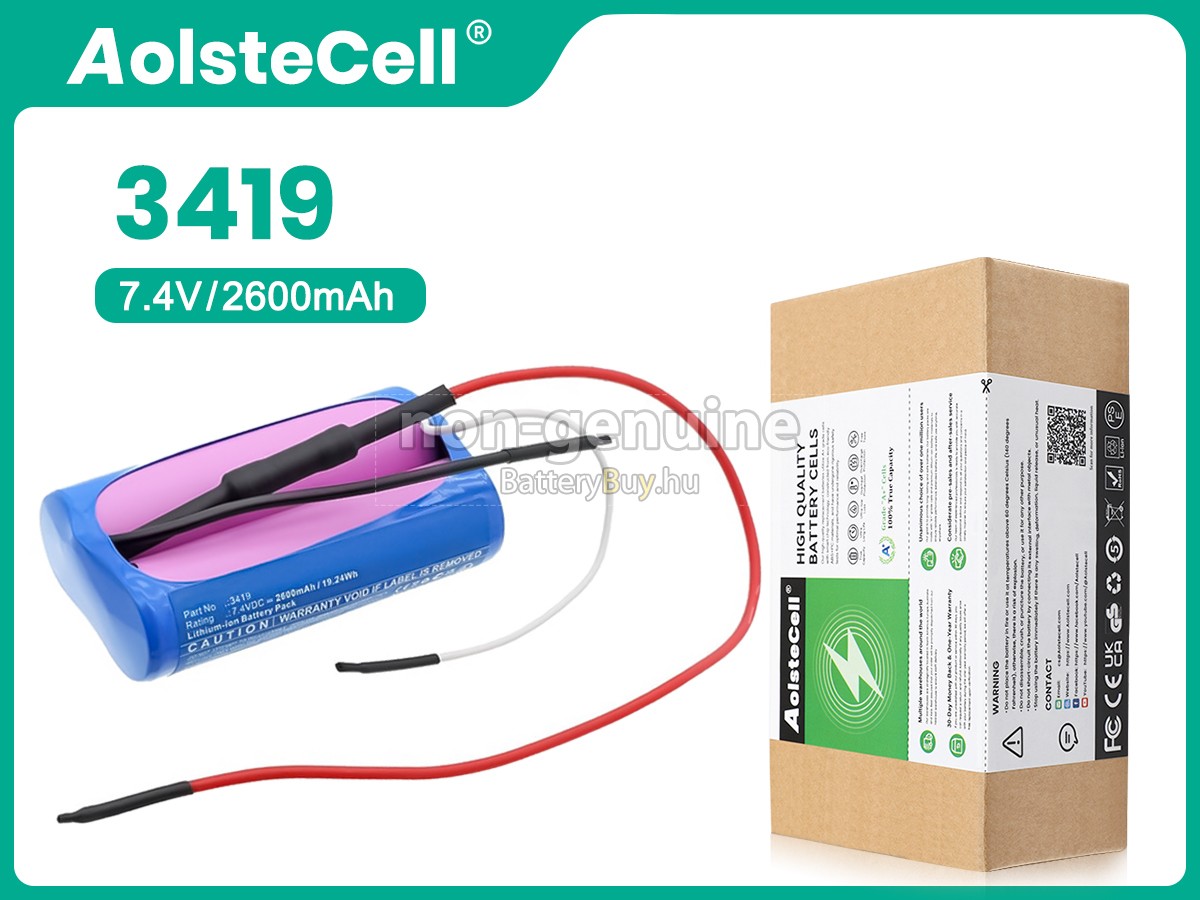 Bissell PET STAIN ERASER 20037 helyettesítő akkumulátor