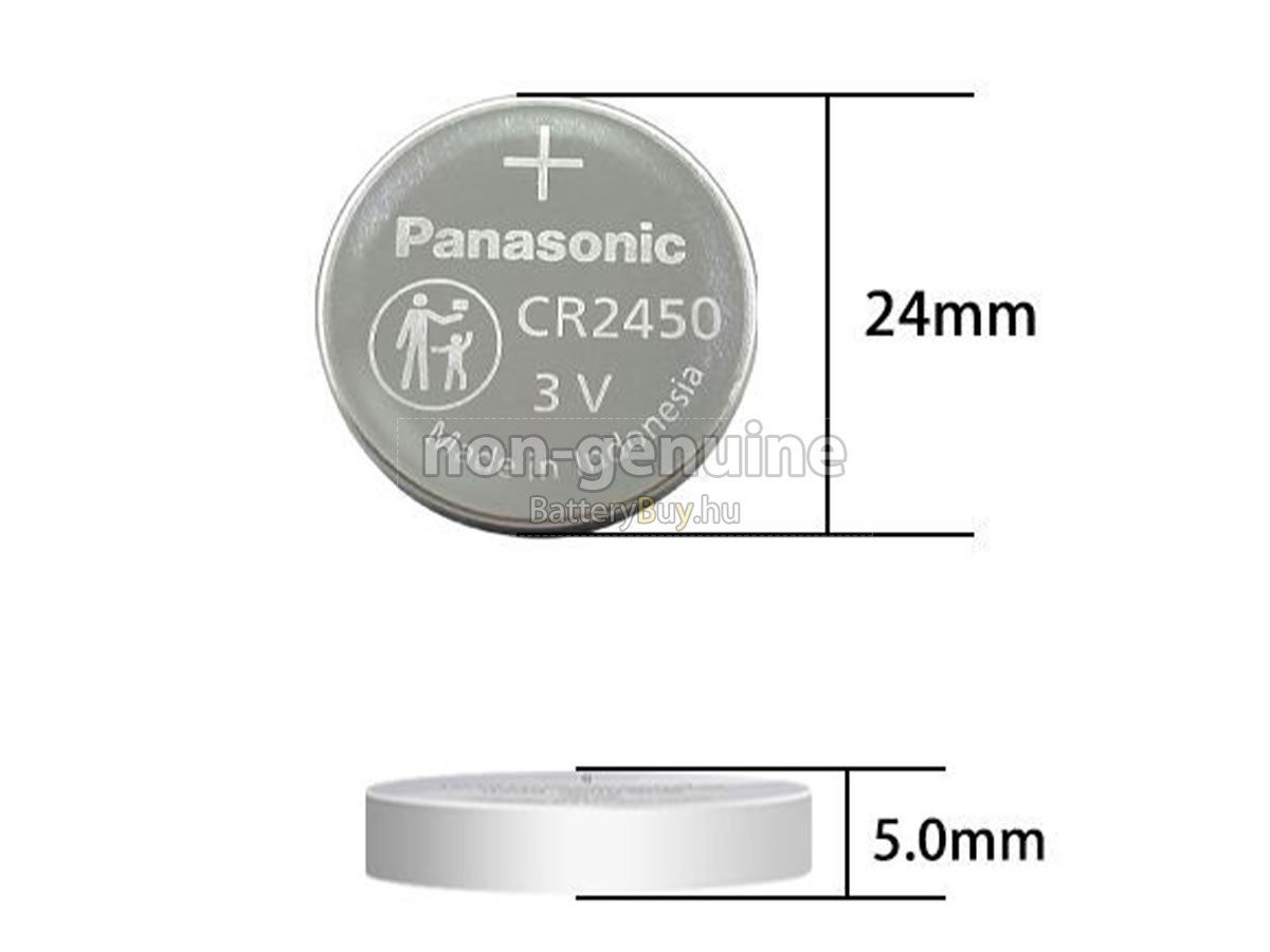 BMW CR2450 helyettesítő akkumulátor