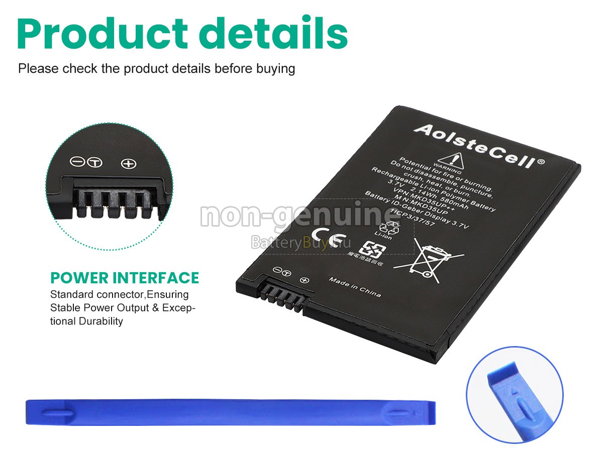 BMW 9442976-01 helyettesítő akkumulátor